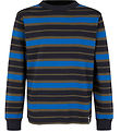 Mads Nrgaard Bluse - Carlito - Deep Well/Tarmac/Snorkel Blue