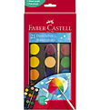 Faber-Castell Vandfarver - Akvarel - 21 Farver + 1 Pensel