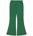 The New Bukser - TnJidalou - Flared Pants - Bright Green Glitter