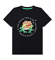 The New T-shirt - TnJohnny - Black Beauty m. Frø
