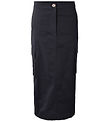 Hound Nederdel - Long Cargo Skirt - Sort