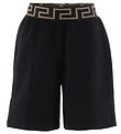 Versace Sweatshorts - Sort m. Guld