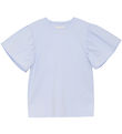 Creamie T-shirt - Woven - Xenon Blue
