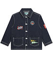 Kenzo Denimjakke - Raw Denim m. Patches