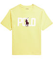 Polo Ralph Lauren T-shirt - Oasis Yellow m. Logo
