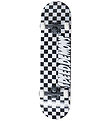 Speed Demons Skateboard - 7" - Checkers Komplet - Sort/Hvid