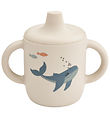 Liewood Kop m. Tud - Neil Sippy Cup - Silikone - Sea Creature/Sa