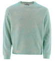 Stone Island Sweatshirt - Lysegrnmeleret