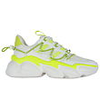 Steve Madden Sko - Spectator - Hvid/Neon Yellow