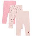 Hust and Claire Leggings - 3-pak - Liva - Icy Pink