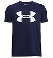 Under Armour T-shirt - Tech Big Logo - Midnight Navy