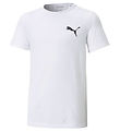 Puma T-shirt - Active small Logo - Hvid