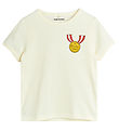 Mini Rodini T-shirt - Medal - Hvid