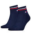 Tommy Hilfiger Strmper - 2-pak - Dark Navy