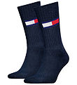 Tommy Hilfiger Strmper - 2-pak - Dark Navy