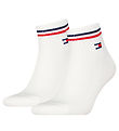 Tommy Hilfiger Strmper - 2-pak - Hvid