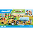 Playmobil Country - Traktor med Anhænger og Vandtank - 71442 - 1