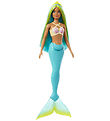 Barbie Dukke - 30 cm - Core - Havfrue - Blå/Grøn