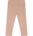 Petit Piao Leggings - Rib - Modal - Rose Fawn