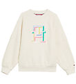 Tommy Hilfiger Sweatshirt - Multi Color Monogram - Calico Heathe