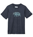 Columbia T-shirt - Mount Echo - Collegiate Navy