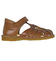 Angulus Sandaler - Hjertesandal - Tan/Multi Glitter