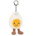 Jellycat Nøglering - 18x7 cm - Amuseable Happy Boiled Egg