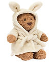 Jellycat Bamse - 26x12 cm - Bathrobe Bartholomew Bear