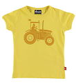 Danef T-Shirt - Danebasic - Faded Yellow Traktor