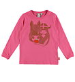 Danefæ Bluse - Danebasic - Super Pink Idunn