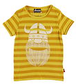 Danefæ T-Shirt - Danebasic - Faded Yellow / Dk Yellow Erik