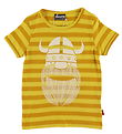 Danef T-Shirt - Danebasic - Faded Yellow / Dk Yellow Erik