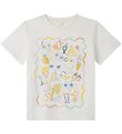 Stella McCartney Kids T-shirt - Hvid/Pastel