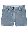 Stella McCartney Kids Denimshorts - Celeste m. Sljfer