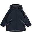 Mikk-Line Softshelljakke m. Fleece - Recycled - Blue Nights