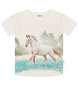 Molo T-shirt - Raeesa - Horse on Beach