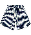 Mads Nrgaard Shorts - Sacky - White Alyssum/Saragasso Sea