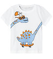 Name It T-Shirt - NmmVilasse - Brigt White/Dinosaur