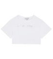Little Marc Jacobs T-shirt - Cropped - Hvid m. Slv