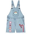 Stella McCartney Kids Smkbukser - Denim - Lysebl m. Patches