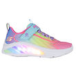 Skechers Sko m. Lys - Rainbow Cruisers - Turqouise Multi