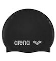 Arena Badehtte - Classic Silicone - Black/Silver