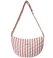 Sofie Schnoor Skuldertaske - Off White/Berry Striped