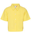 Vero Moda Girl Skjorte - VmHart - Lemon Zest