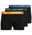 Jack & Jones Boxershorts - Noos - JacGab - 3-pak - Dark Green/Bl