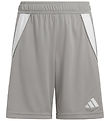 adidas Performance Shorts - Tiro24 SHO Y - Gr/Hvid