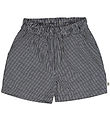 Msli Shorts - Poplin Stripe Pocket - Balsam Cream/Night Blue