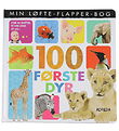 Alvilda Bog - Min Lfte-Flapper-Bog - 100 Frste Dyr - Dansk