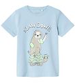Name It T-shirt - NmmVux - Chambray Blue