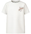 Name It T-shirt - NkmVelix - Bright White/West Coast